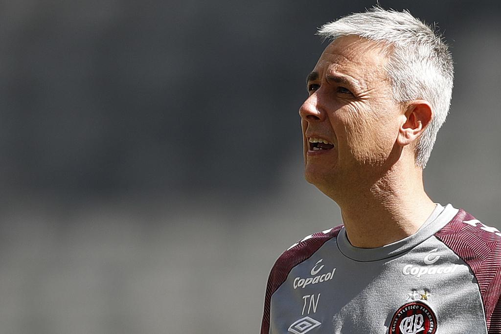 Tiago Nunes, técnico do Atlético. | Jonathan Campos/Gazeta do Povo