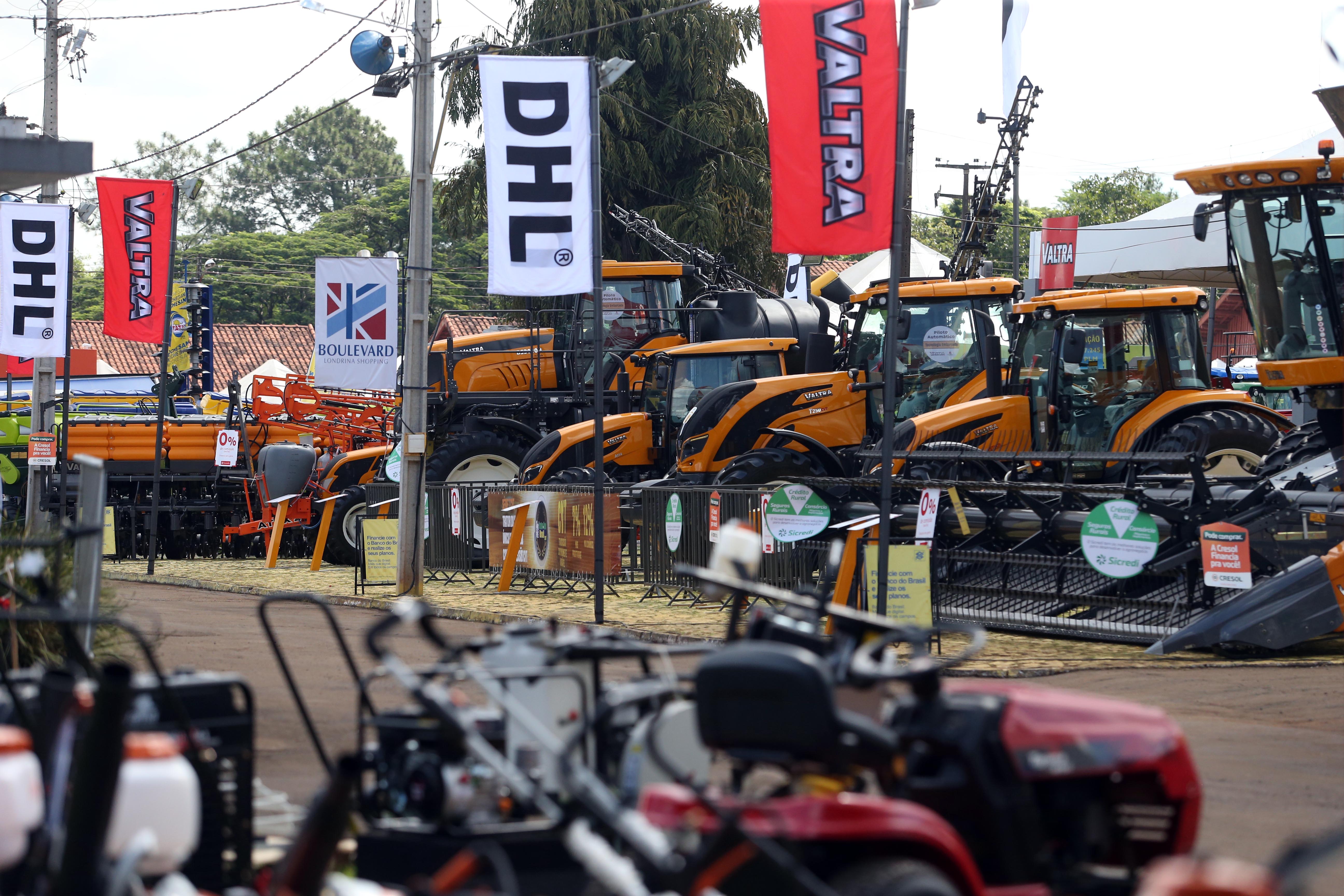 ExpoLondrina 2018: financiamento de máquinas agrícolas com subsídios do governo para o agronegócio podem ser impactados pela baixa da Selic. | Albari Rosa/Gazeta do Povp
