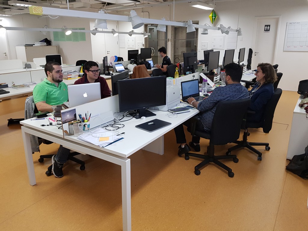 Escritório da QEdu, em São Paulo