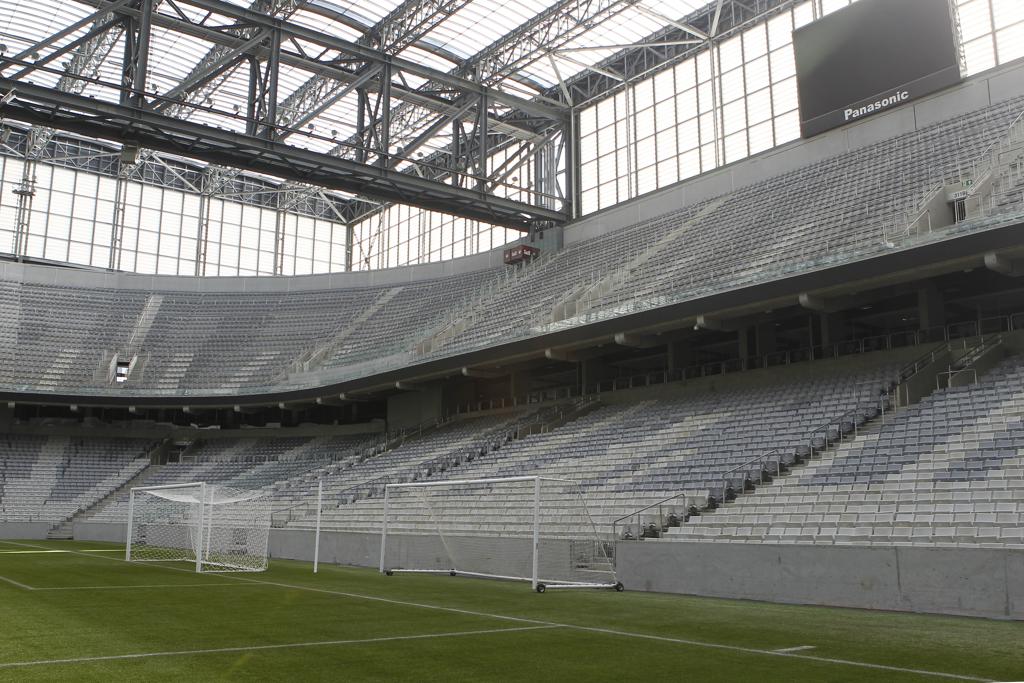 Coronel Dulcídio Superior, local indicado por torcida organizada para os visitantes na Arena. | Daniel Caron/Gazeta do Povo