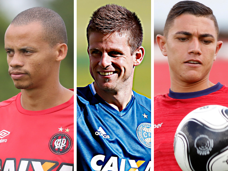 Cléberson, Galdezani e Minho. | Arquivo Gazeta do Povo
