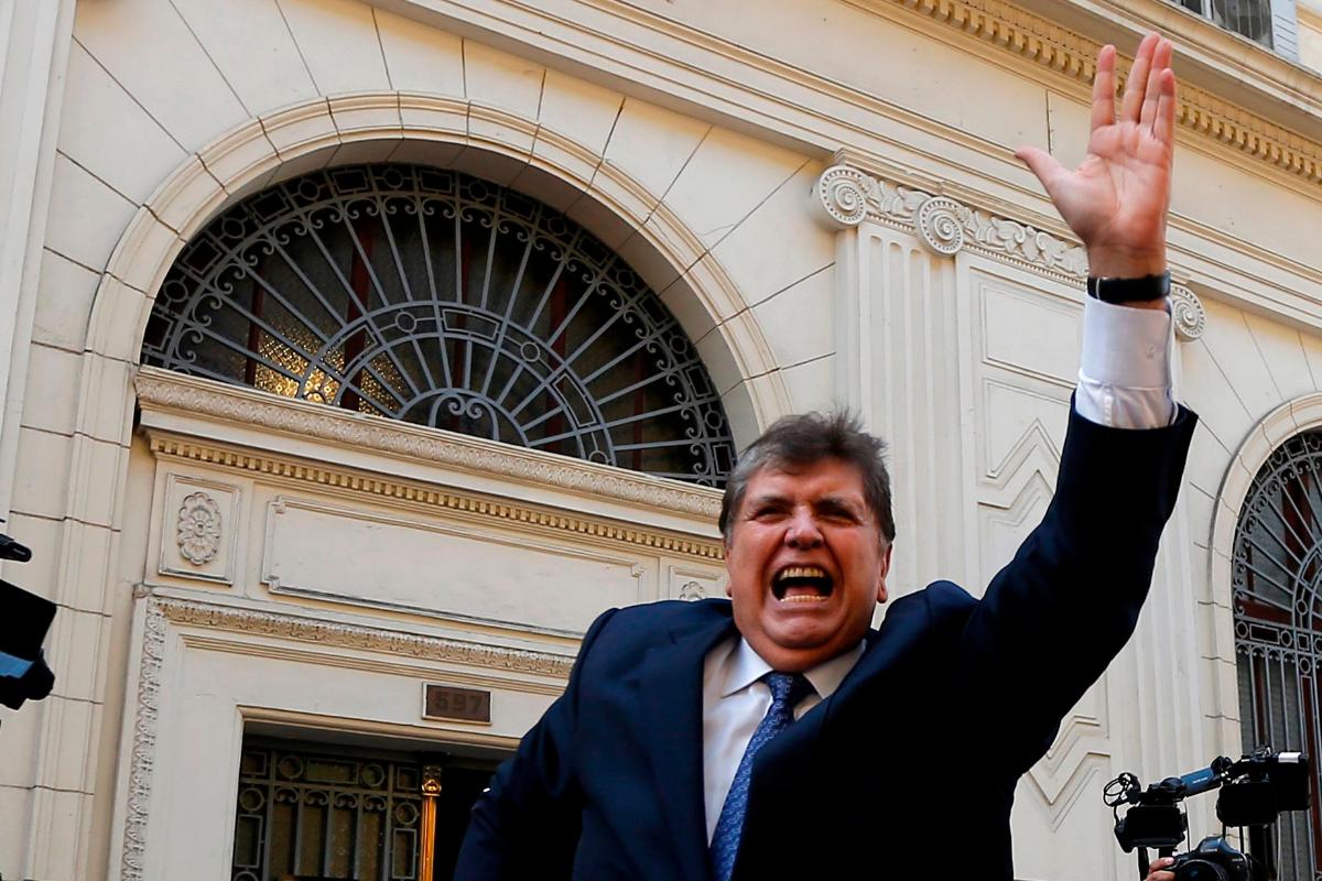 Ex-presidente do Peru, Alan García | LUKA GONZALES/AFP