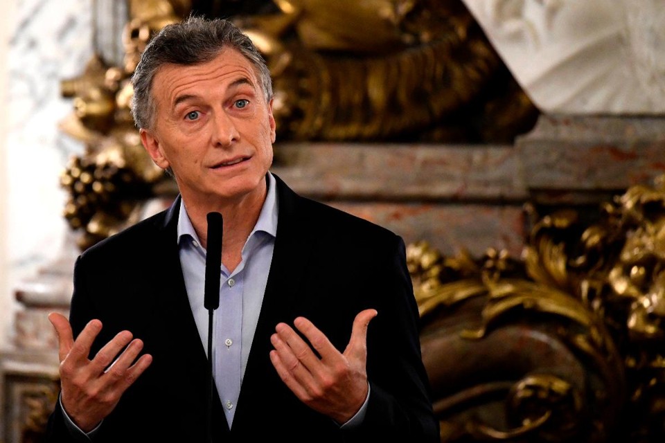 Presidente da Argentina, Maurício Macri, quer melhorar a imagem de seu país perante investidores internacionais durante a cúpula do G-20 | EITAN ABRAMOVICH/AFP