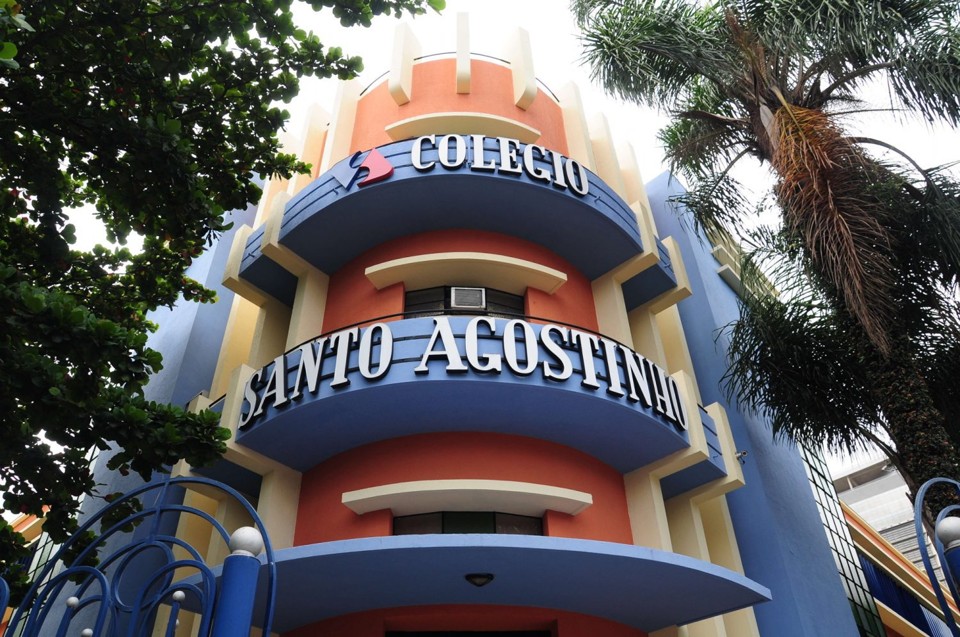 Fachada do Colégio Santo Agostinho, em Belo Horizonte | Divulgação