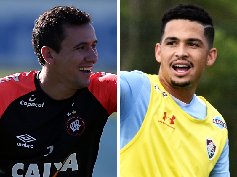 Pablo e Luciano. | Gazeta do Povo e Fluminense Divulgação