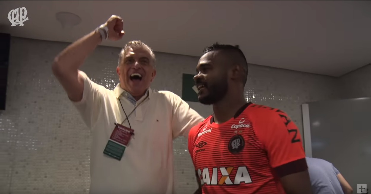 Petraglia e Nikão. | /