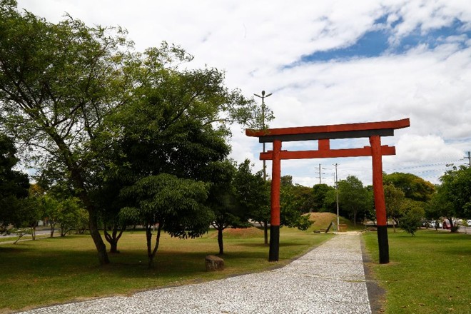 Praça Ryu Mizuno recebe o primeiro evento da Primavera Cultural no Jardim das Américas neste sábado. | Aniele Nascimento/Gazeta do Povo