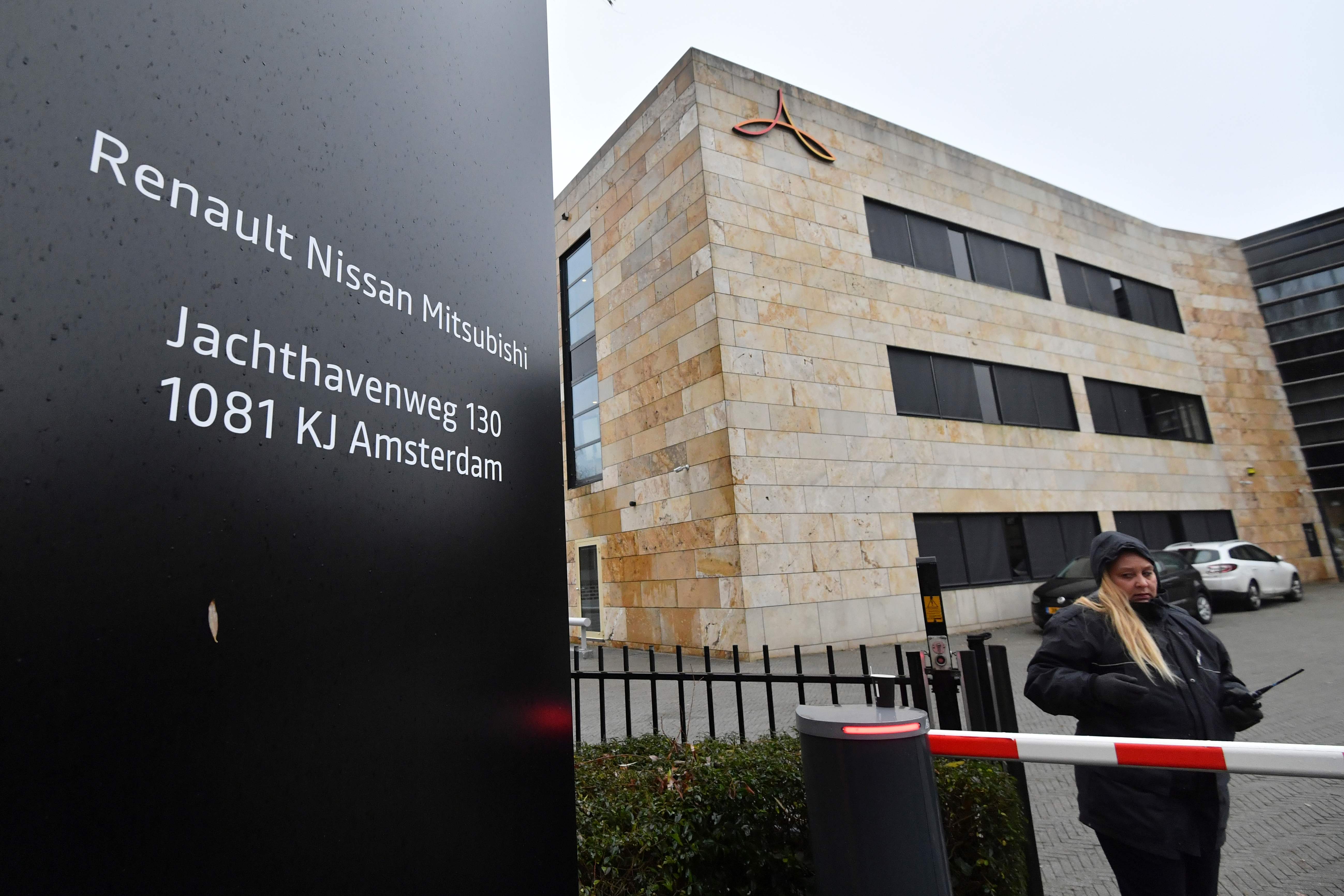 Sede da aliança Renault-Nissan-Mirtsubishi, em Amsterdã | EMMANUEL DUNAND/AFP