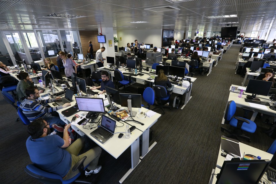 Redação principal da Gazeta do Povo, em Curitiba | Jonathan Campos/Gazeta do Povo