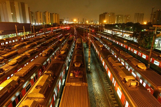 Pátio da CPTM, em São Paulo | Aloisio Mauricio /Estadão Conteúdo / Arquivo