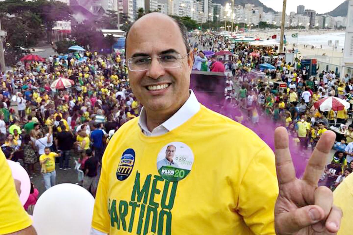 Wilson Witzel (PSC) bateu Eduardo Paes (DEM) na disputa pelo governo do Rio de Janeiro. | FB/Reprodução