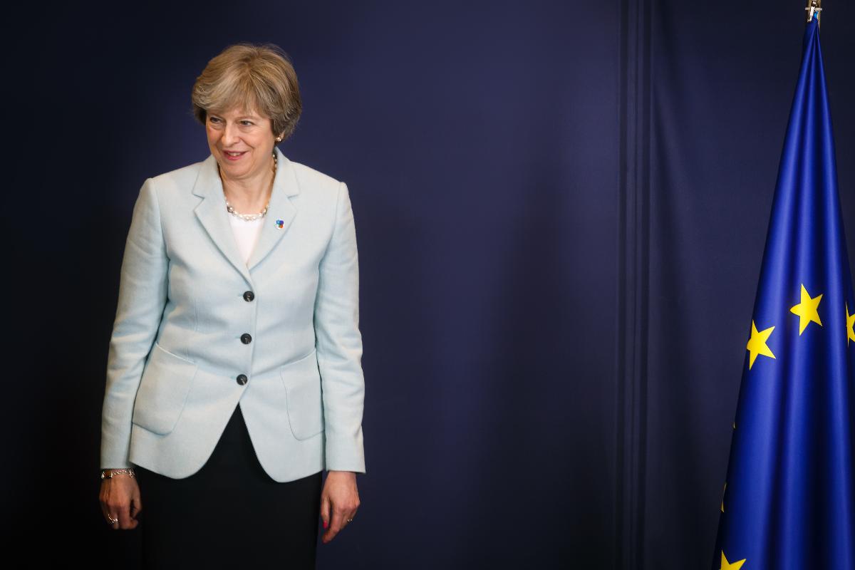 A primeira-ministra britânica, Theresa May | Bigstock