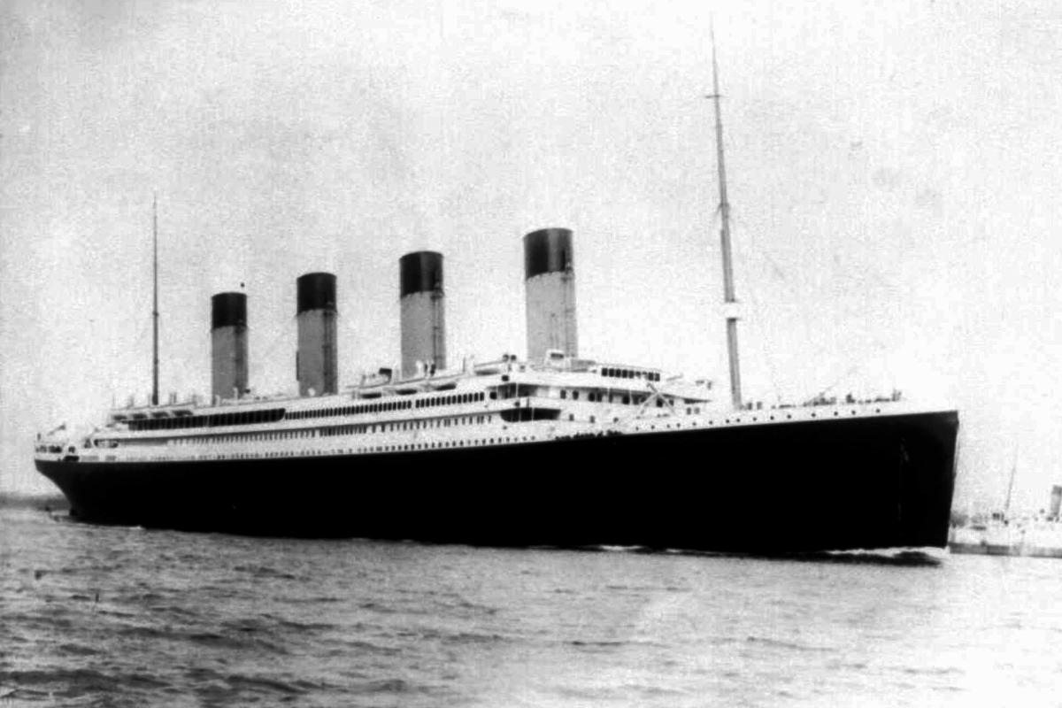 O famoso navio de luxo naufragou nas águas do Atlântico Norte em abril de 1912 ao atingir um iceberg, matando cerca de 1.500 pessoas | AP Photo/PA,Files
