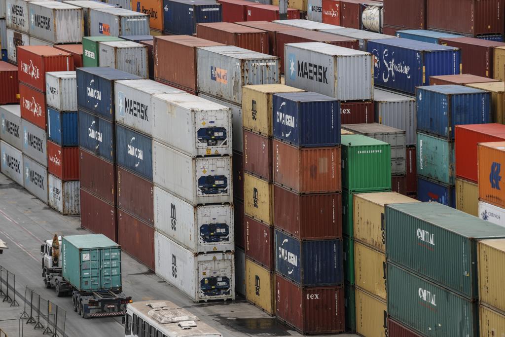 Contêineres no Porto de Paranaguá. | Jonathan Campos/Gazeta do Povo