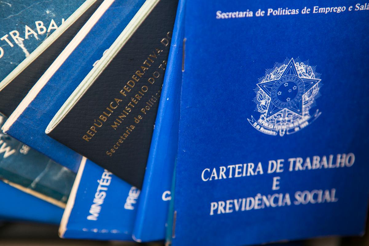 Diferentes modelos de carteiras de trabalho | Marcelo Andrade/
Gazeta do Povo