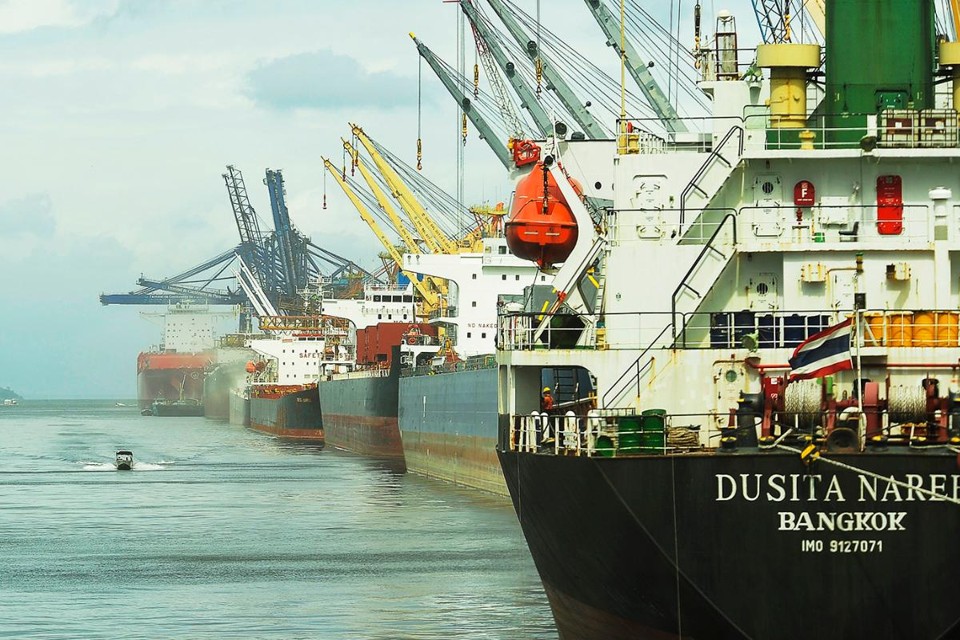 Movimento de navios no porto de Paranaguá | Ivan Bueno/APPA