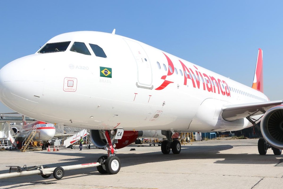 Avianca entra com pedido de recuperação judicial Airbus 320 da Avianca Brasil | Divulgação/Avianca Brasil