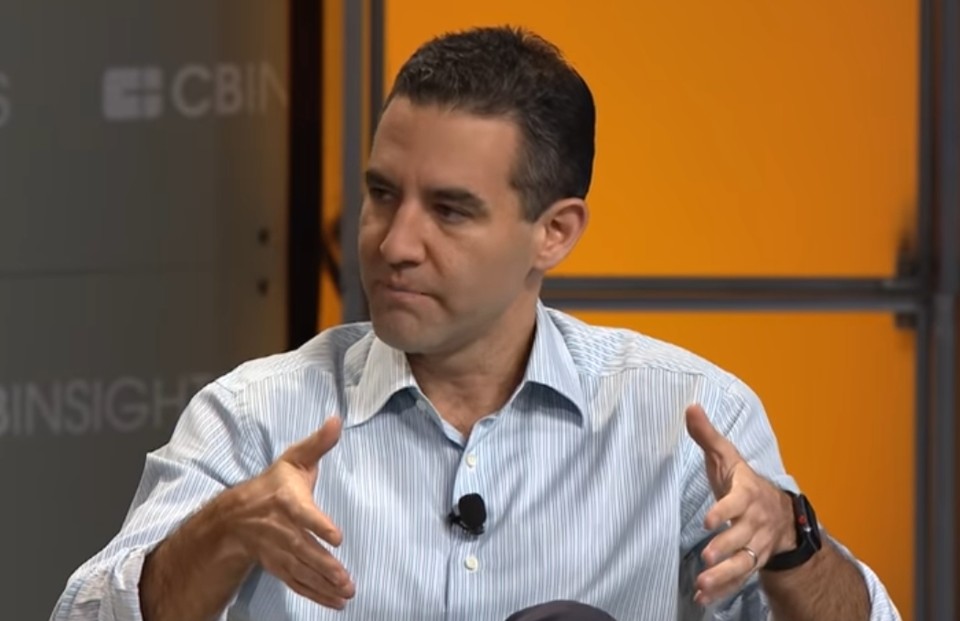 Vélez, CEO da Nubank, vê com bons olhos a agenda da atual equipe econômica e que não deve mudar com Bolsonaro de ampliar a concorrência e diminuir custos no setor bancário. | Reprodução CB Insights/