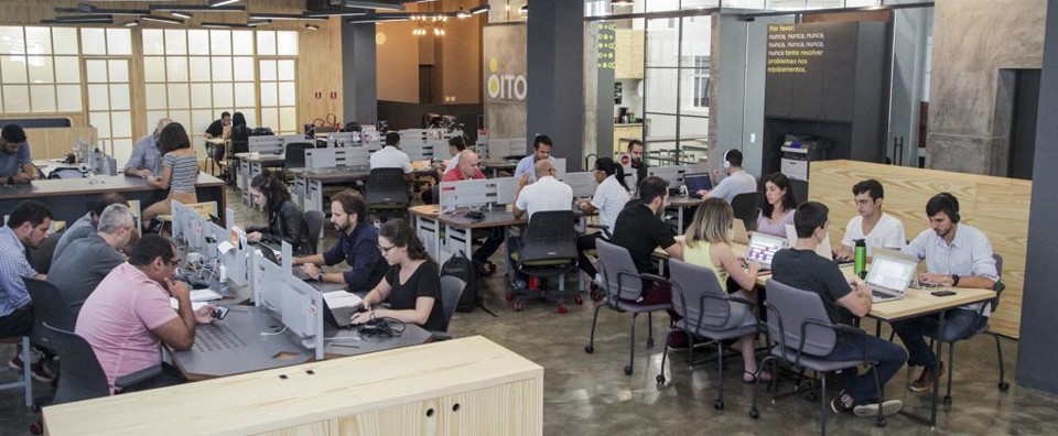 Sede do Oito, no Ri ode Janeiro. Seleção de novas startups para o hub de inovação da Oi está aberta. | Paula Johas/F3/
