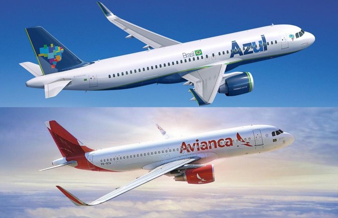 Azul está de olho nos números da Avianca. Um plano de recuperação judicial deve ser apresentado em 60 dias. | Divulgação/