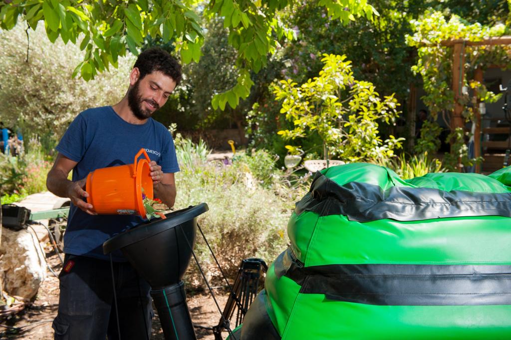 Biodigestor portátil pode ser montado em até duas horas | Divulgação/HomeBiogas