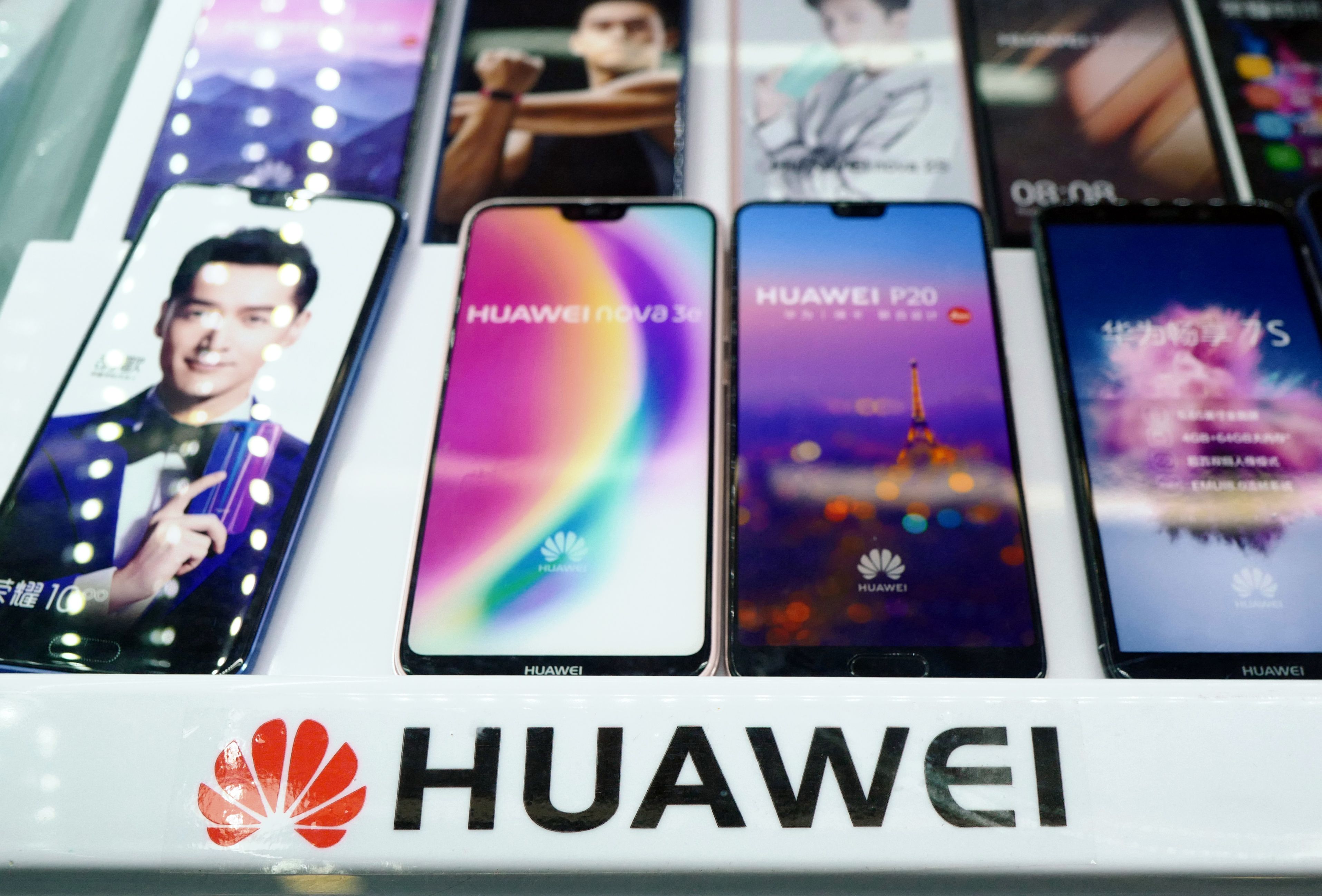 A Huawei é a segunda maior fabricante mundial de smartphones | JOHANNES EISELE/AFP