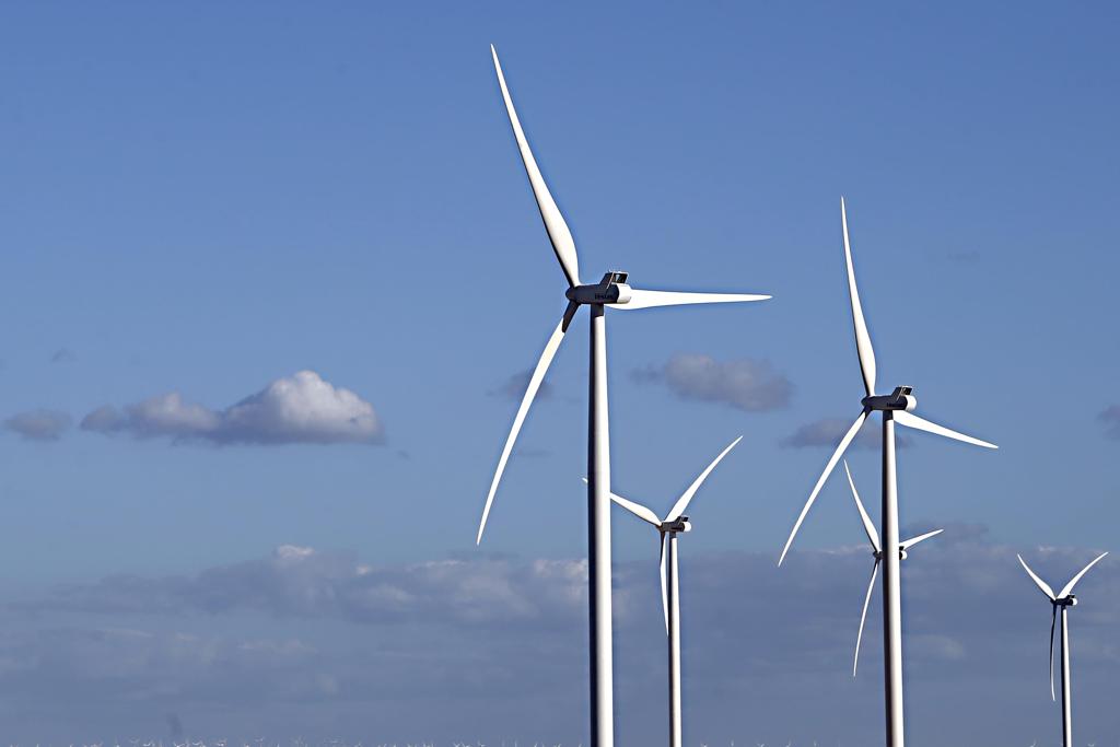 Parque eólico ‘Brisa Potiguar’, da Copel, em São Miguel do Gostoso, a 120 quilometros de Natal do Rio Grande do Norte | Albari Rosa/Gazeta do Povo