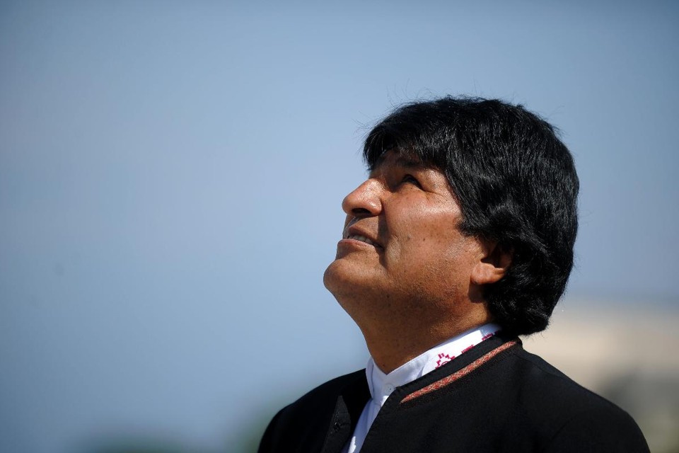 Presidente da Bolívia desde 2006, Evo Morales teve que recorrer à justiça para conseguir disputar o quarto mandato consecutivo | YAMIL LAGE/AFP