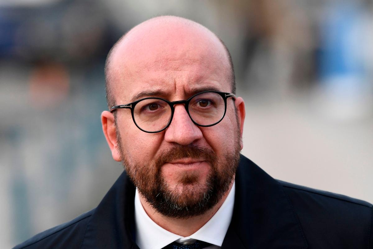 O primeiro-ministro da Bélgica, Charles Michel, durante o European Social Summit em Gotemburgo, Suécia, 17 de novembro. Ele anunciou sua renúncia ao cargo nesta terça-feira (18) | JONATHAN NACKSTRAND / AFP