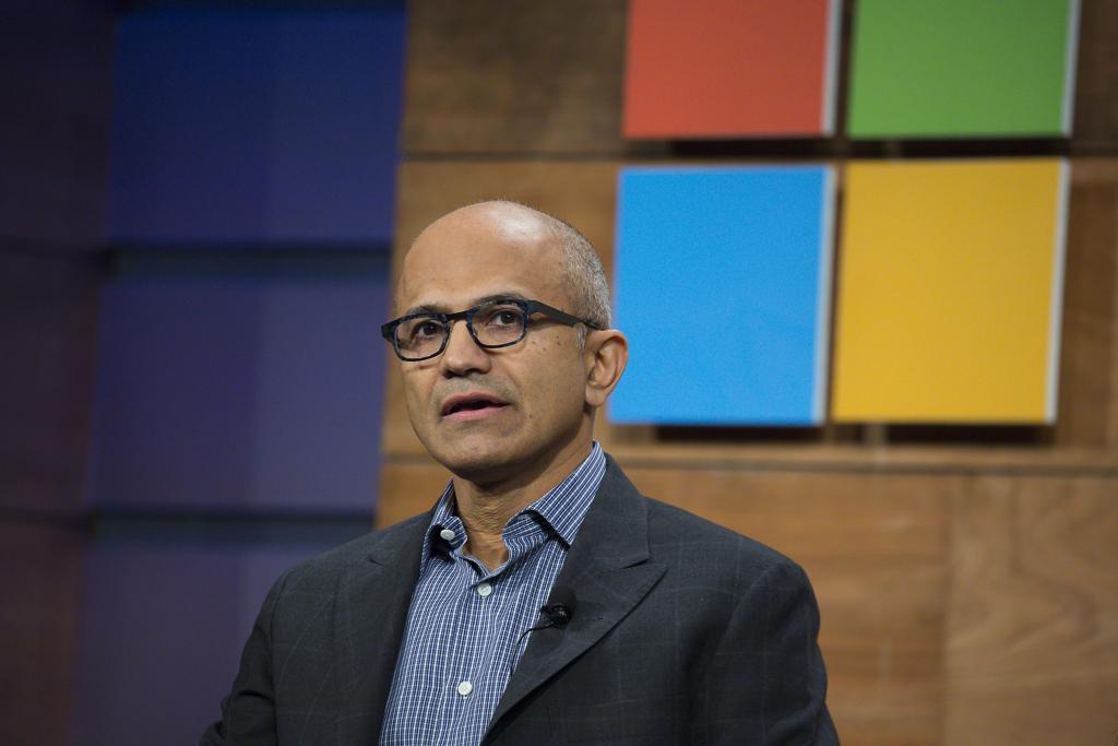 Satya Nadella, CEO da Microsoft. | David Ryder/Bloomberg
