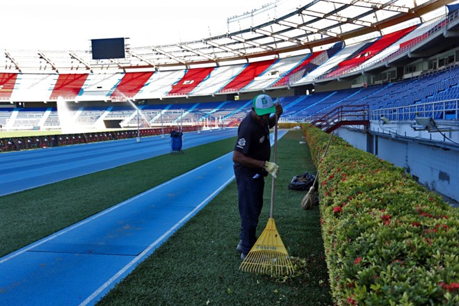 Estádio Roberto Melendez, palco de Junior Barranquilla x Atlético-PR |