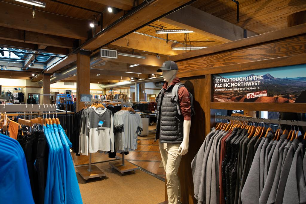 Loja da Columbia Sportswear em Portland, Oregon | COREY ARNOLD/NYT
