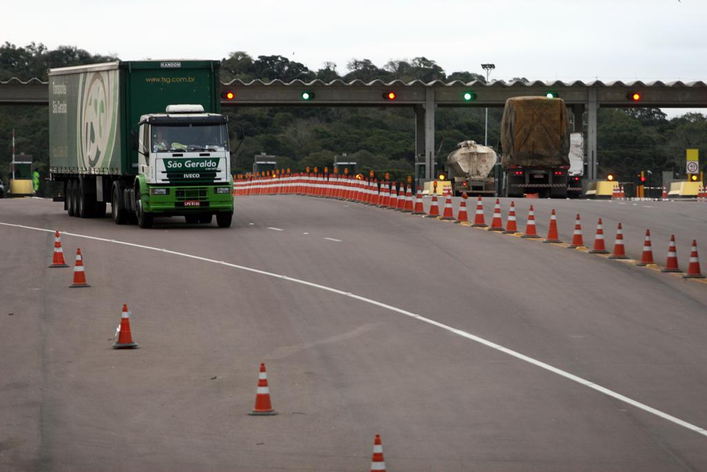 Planalto Sul tem cinco praças de pedágio na BR-116, sendo duas no Paraná. | Henry Milleo/Arquivo Gazeta do Povo