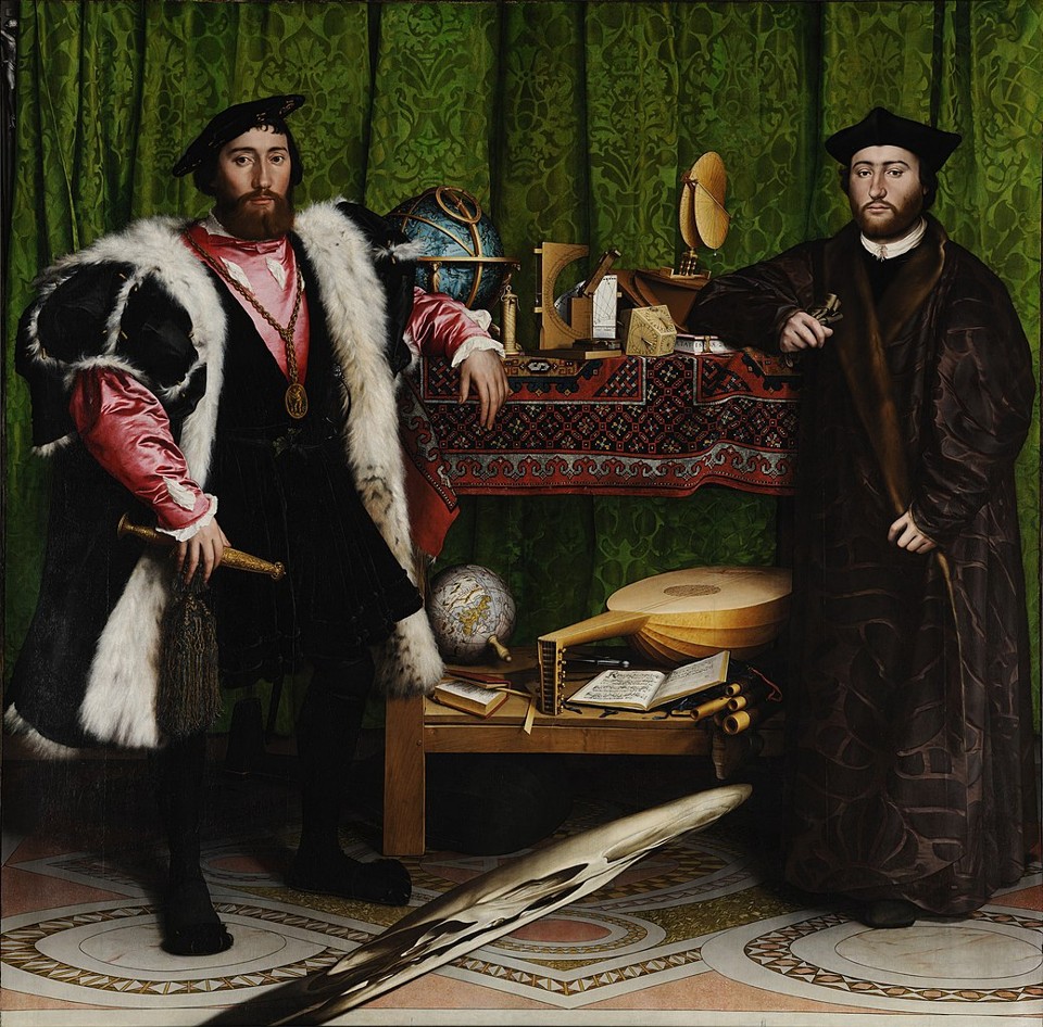 Os embaixadores, de Hans Holbein | /Reprodução