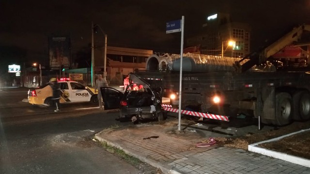 Motoristas não explicaram como a colisão aconteceu | Tony Mattoso/RPC