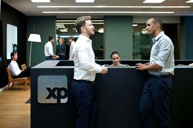 Escritório da XP Investimentos, em São Paulo. | Divulgação XP/