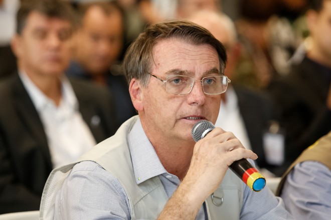Jair Bolsonaro participa de reunião de trabalho em Belo Horizonte com autoridades e representantes da Vale. | Isac Nóbrega/Presidência da República