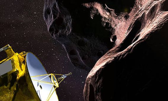 Imagem criada pela Nasa: fotos oficiais do encontro da sonda New Horizons com o corpo celeste Ultima Thule ainda não foram divulgadas | Reprodução /Nasa