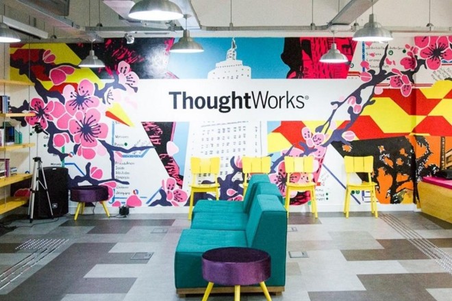 Sede da ThoughtWorks, consultoria global de tecnologia que, pelos segundo ano seguido, ficou no topo da lista das grandes empresas mais amadas do país, segundo o portal Love Mondays. | Reprodução Love Mondays
