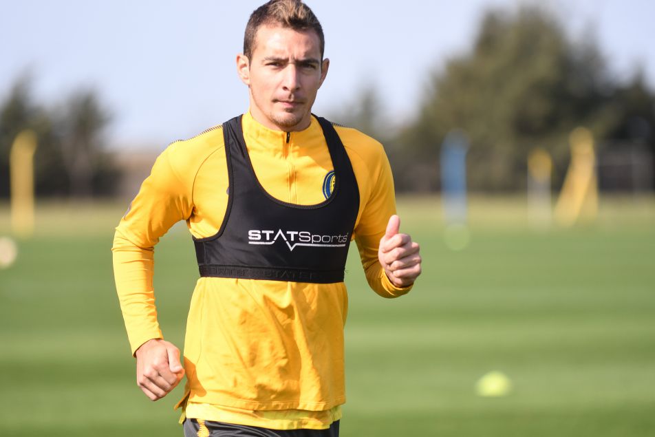 Marco Ruben, atacante do Rosário Central. | Rosario Central/Divulgação
