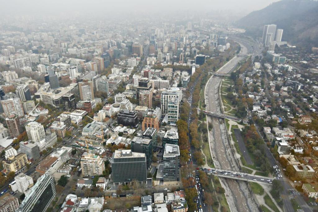 Santiago, capital do Chile, foi uma das cidades afetadas pelo terremoto. | Jonathan Campos/Gazeta do Povo