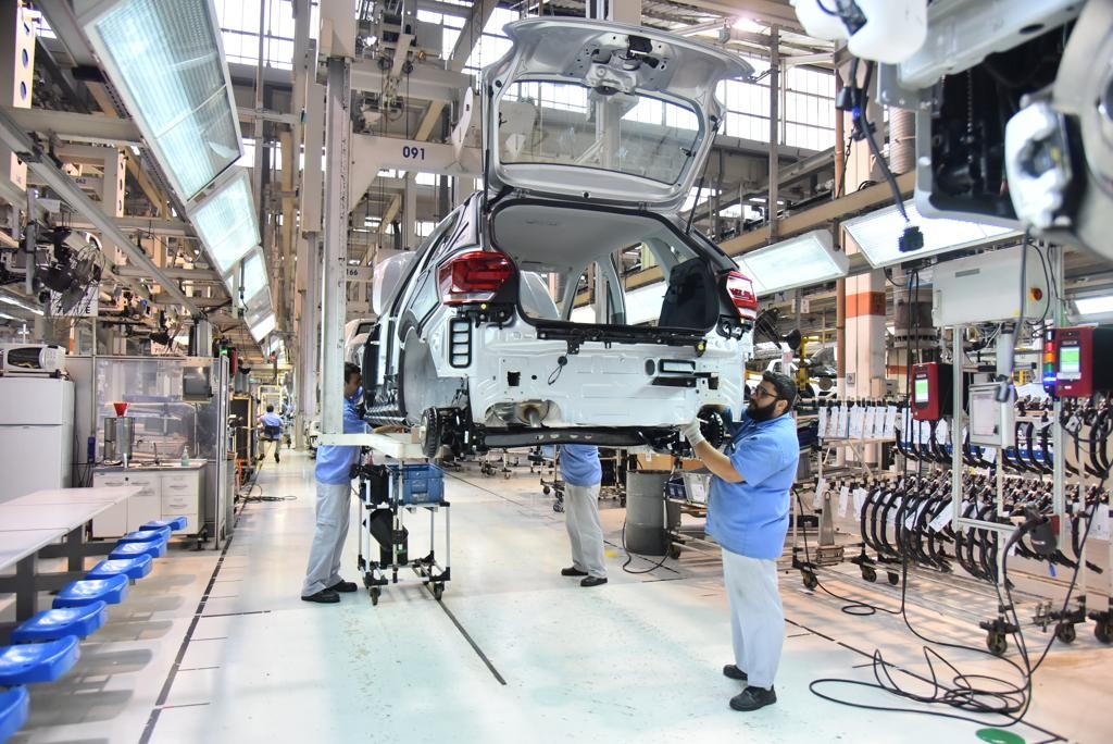 Uma das fábricas da Volkswagen no Brasil: impostos estrangulam competitividade brasileira 