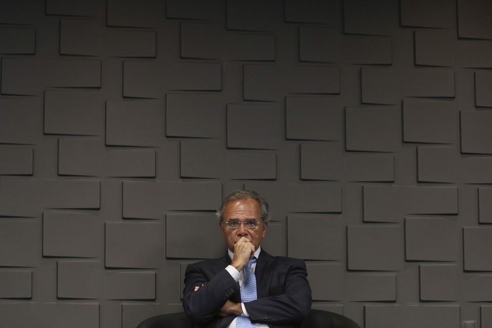Estilo trator e ‘bomba nuclear’ para aprovar Previdência: a imersão de Paulo Guedes na política Paulo Guedes, ministro da Economia | Fabio Rodrigues Pozzebom/Agência Brasil