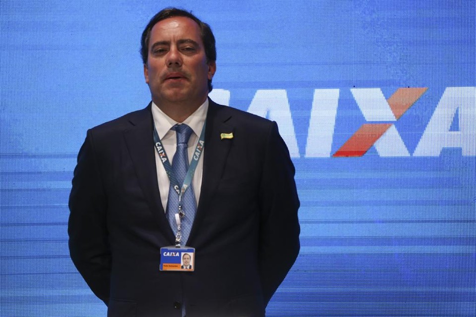 Pedro Guimarães, novo presidente da Caixa, durante a posse no novo cargo. | Valter Campanato/Agência Brasil