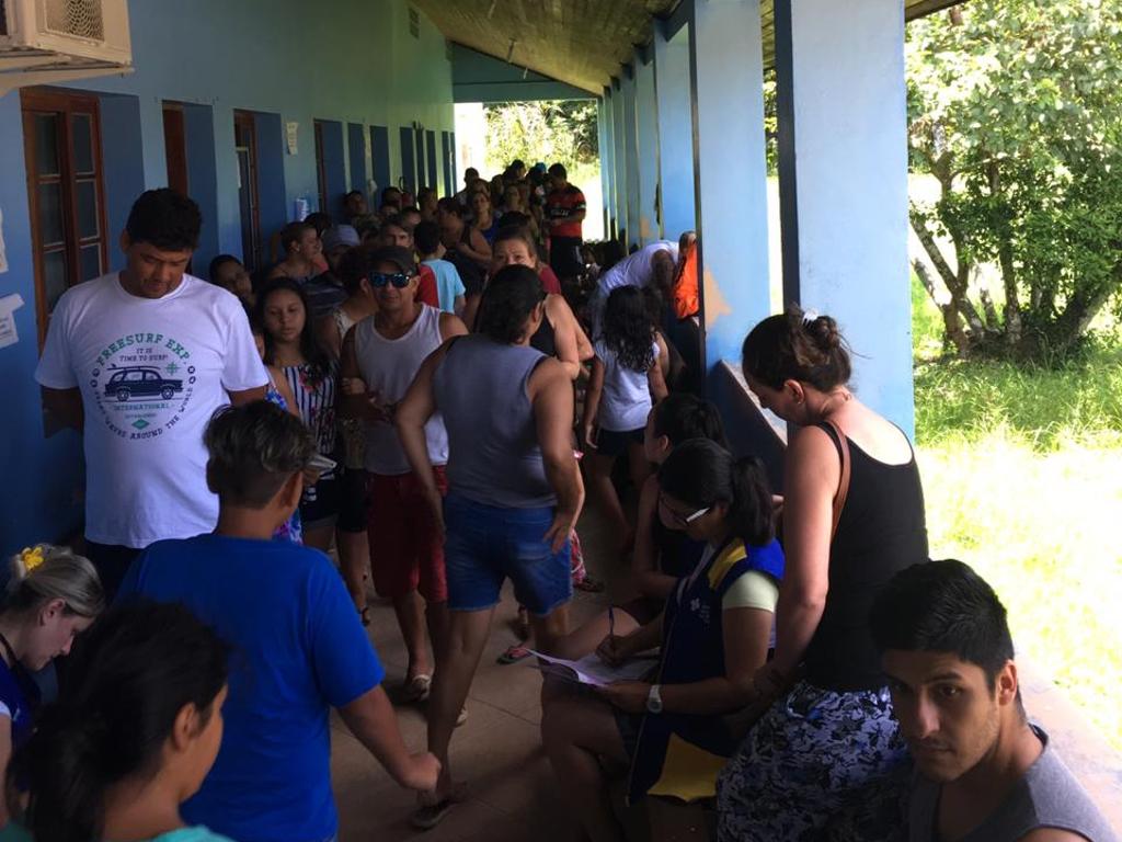 Em Antonina, o número de doses aplicadas por dia aumentou 45 vezes | Reprodução/Prefeitura de Antonina