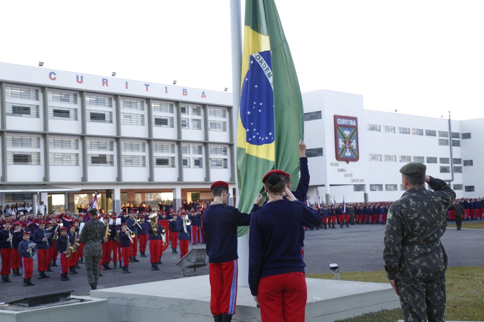 Imagem do Colégio Militar de Curitiba | Aniele Nascimento/Gazeta do Povo