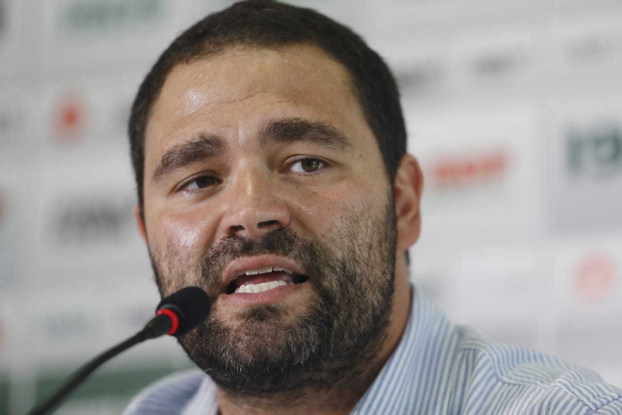 Presidente Samir namur revelou a estratégia do Coritiba para negociar com a Globo | André Rodrigues/Gazeta do Povo