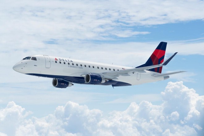 E175 da SkyWest, operado pela Delta Connection | Claudio Capucho/Embraer