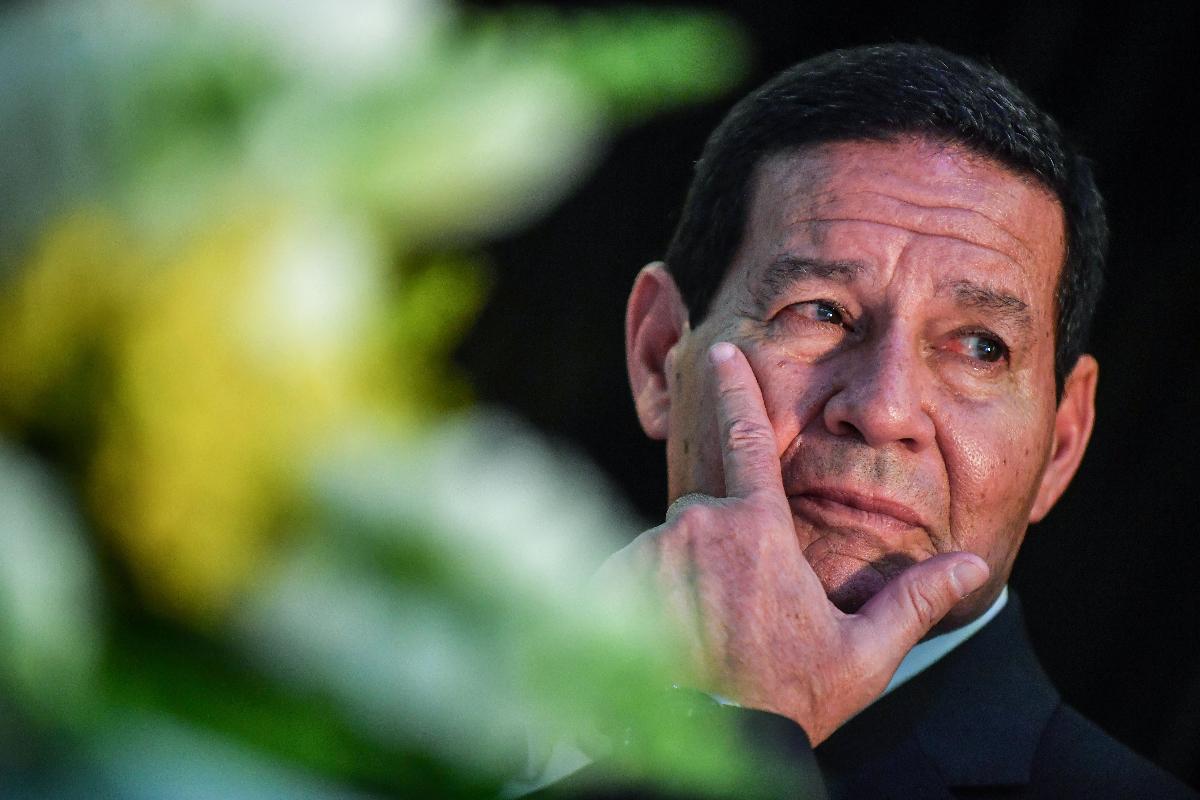 O vice-presidente do Brasil, Hamilton Mourão | NELSON ALMEIDA/AFP