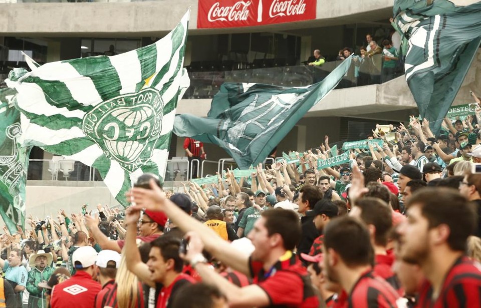 Atletiba na Arena da Baixada será na quarta-feira (30). | Hugo Harada/Gazeta do Povo